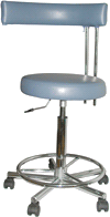 AR-Z69F Стул врача (H=860÷990, Hs=450÷580,Ø410) (с упором для руки с подножкой)