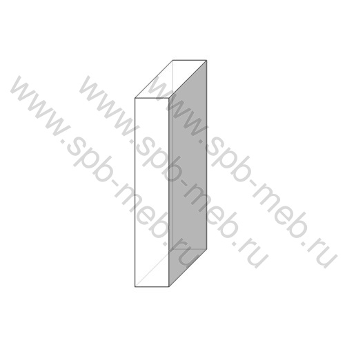 SL XM-80 Магнитная цоколь вставка (80х100х20) (ДСП 18мм, фанеровка пластик.)